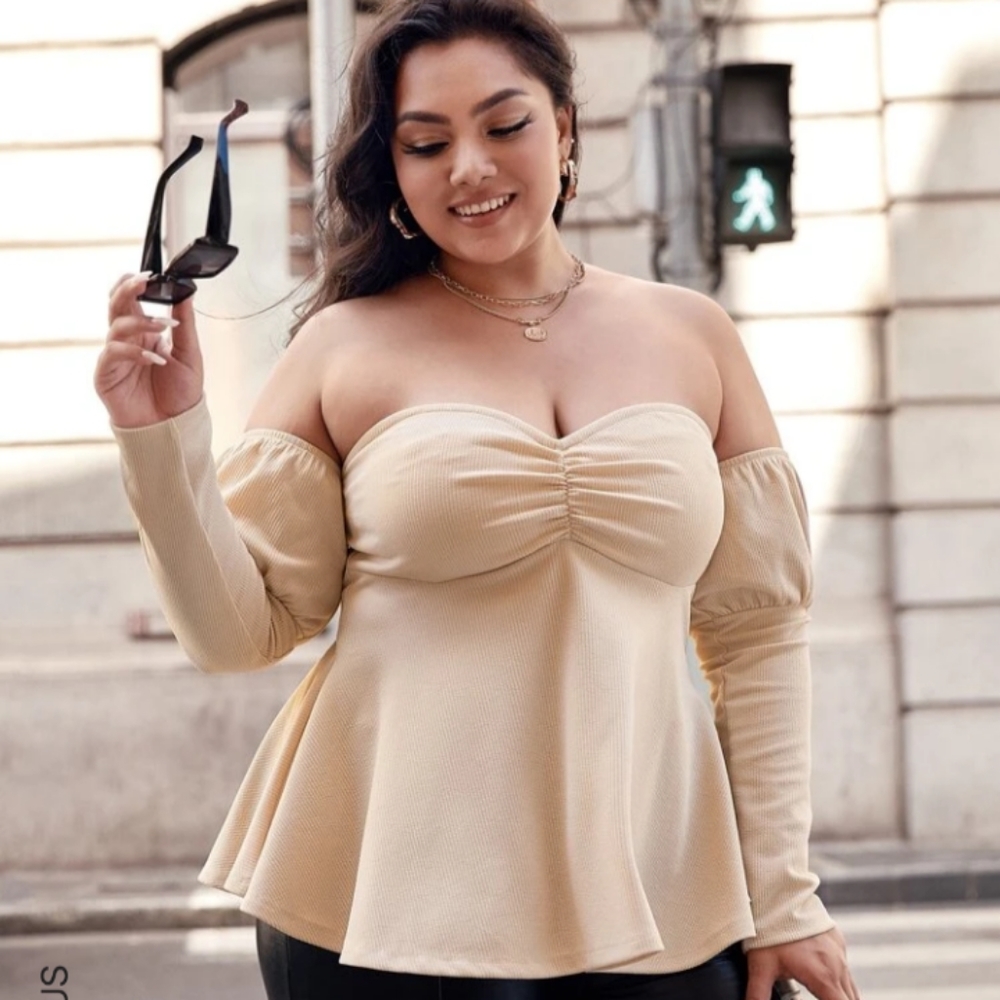 Beige top